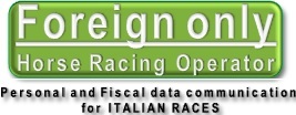 Foreign only Horse Racing Operators