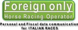 Foreign only Horse Racing Operators